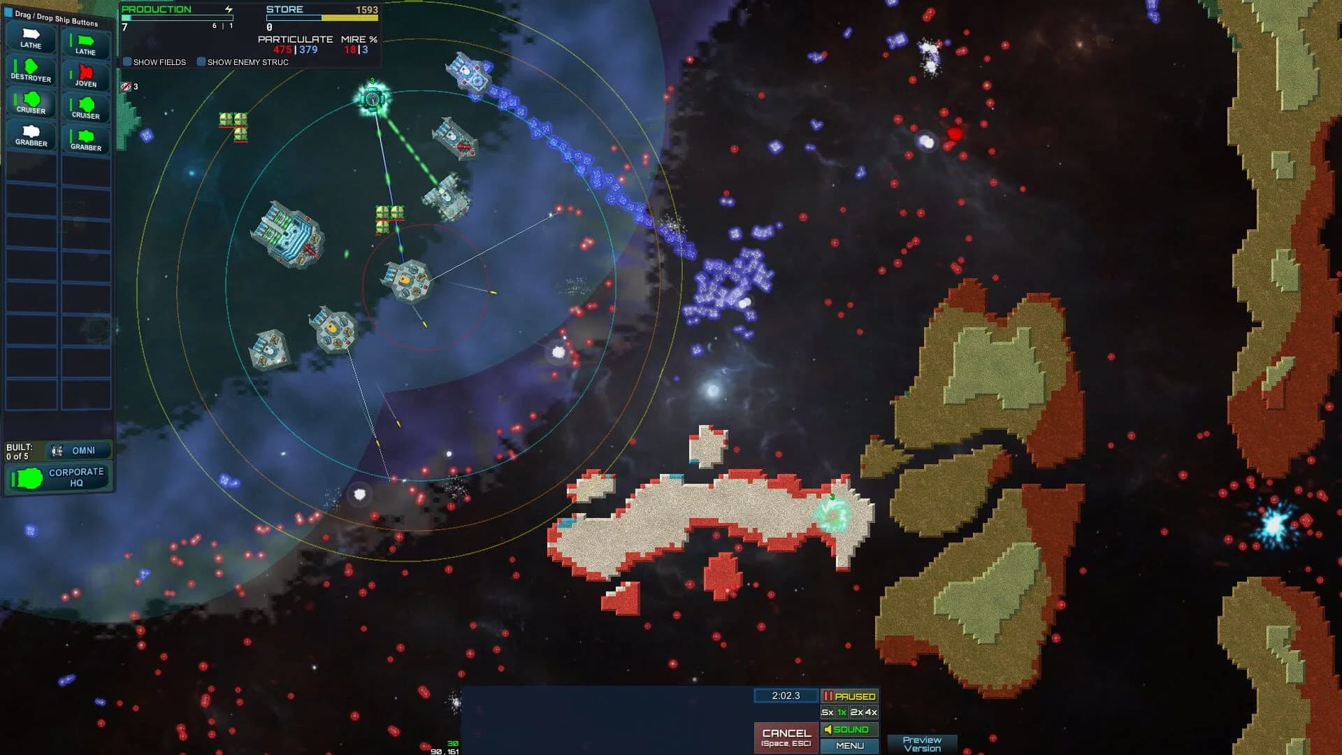 Particle Fleet: Emergence screenshot 3