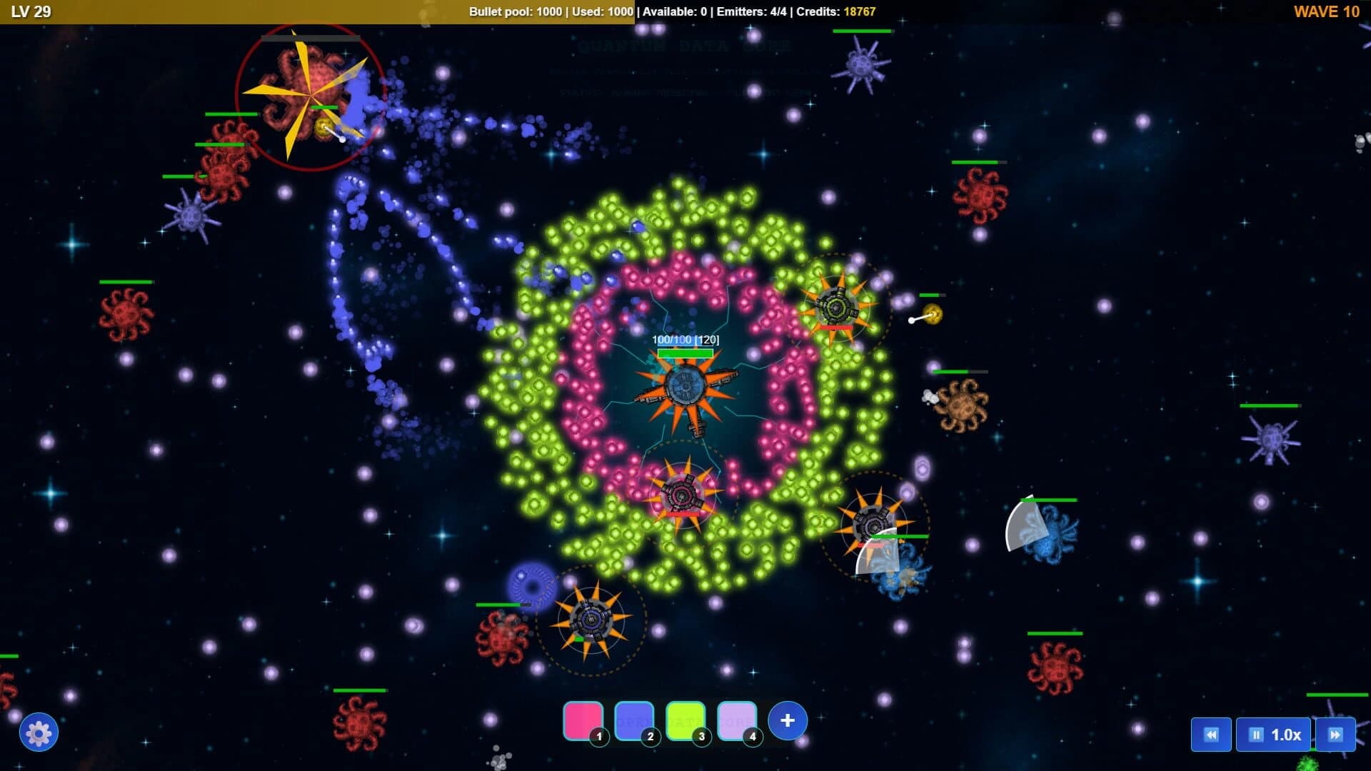Pattern Survivors: Bullet Hell screenshot 1