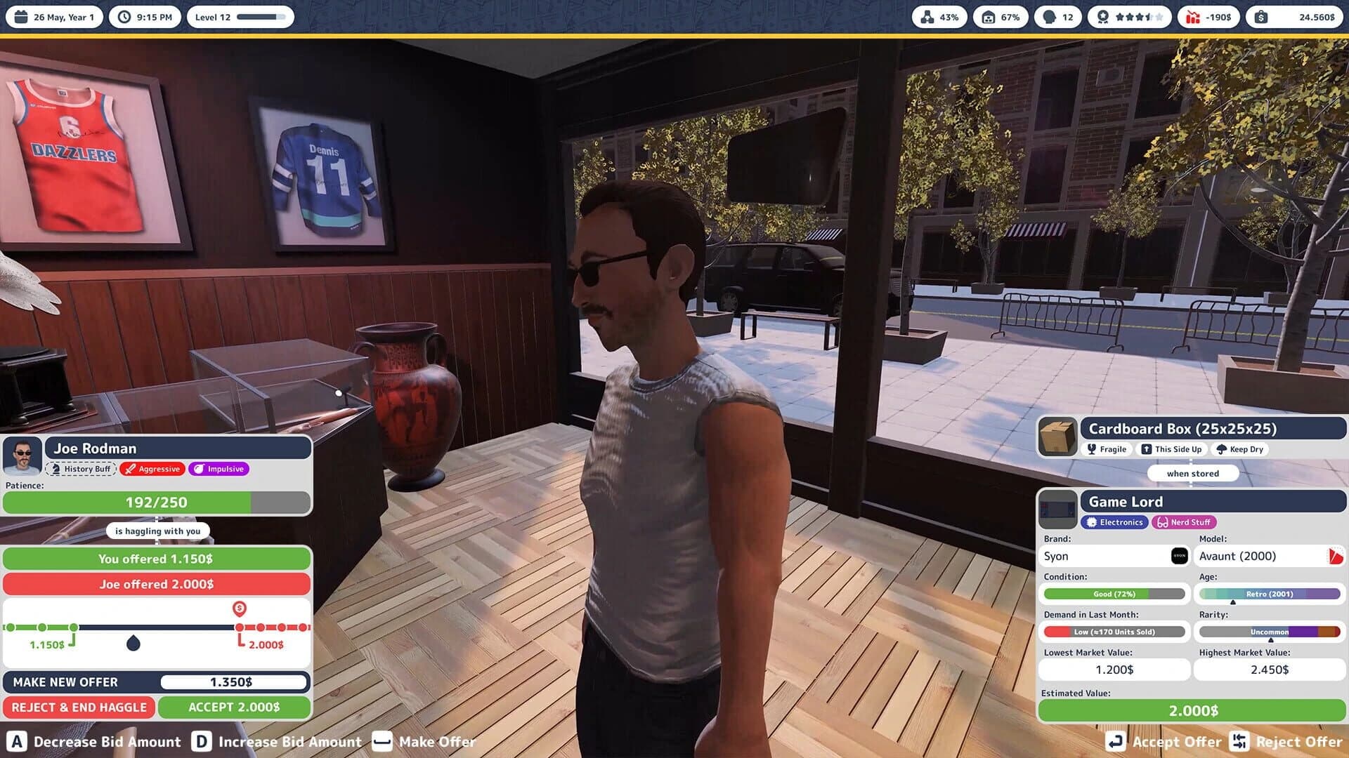 Pawnbroker Simulator screenshot 2