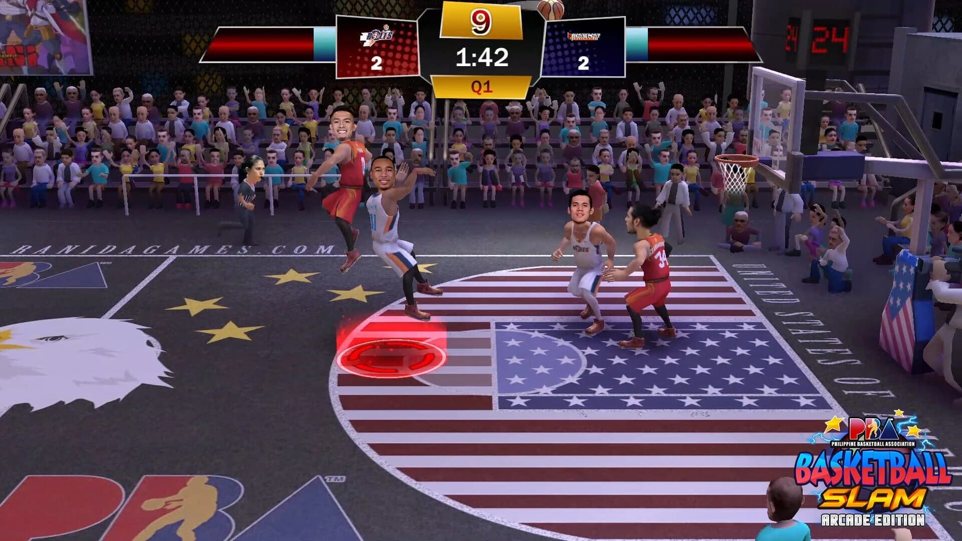 PBA: Basketball Slam - Arcade Edition screenshot 2
