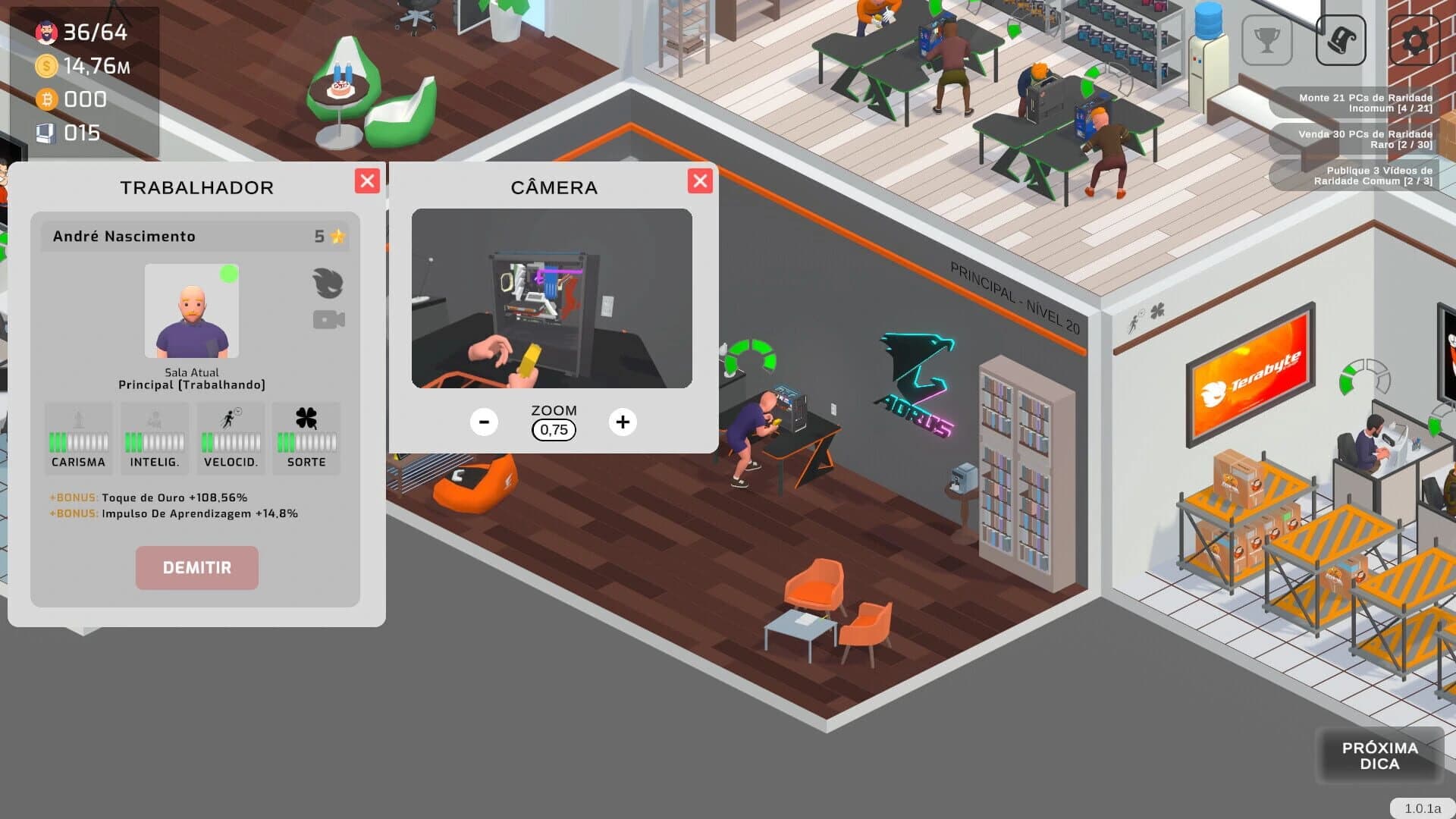 Pc Building Empire screenshot 2