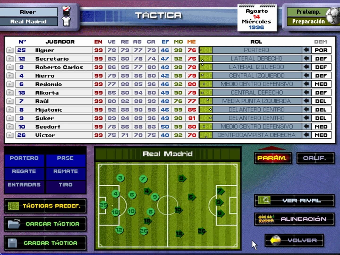 PC Fútbol 5.0 screenshot 1