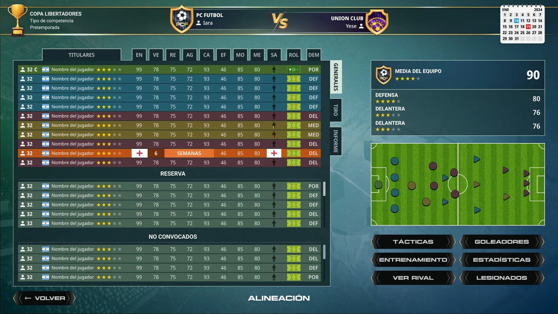 PC Futbol 8 screenshot 9