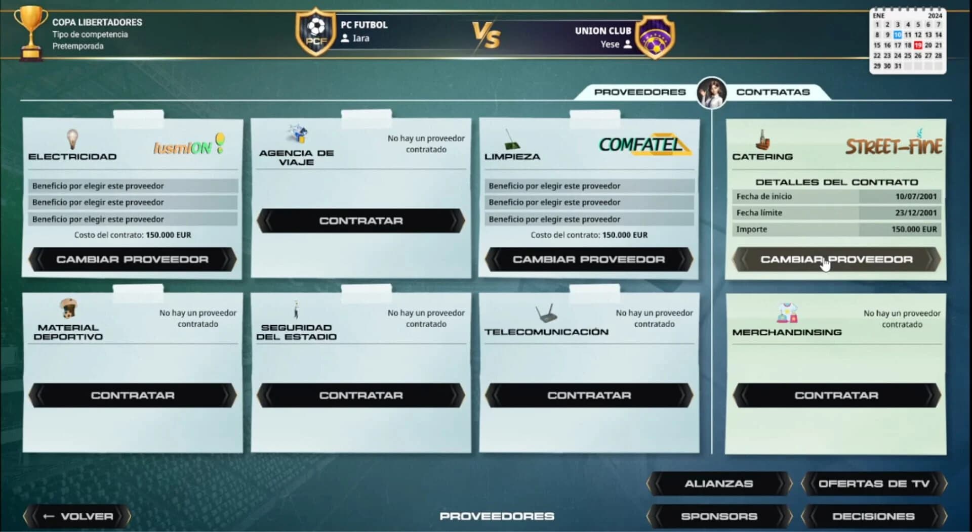 PC Futbol 8 screenshot 1