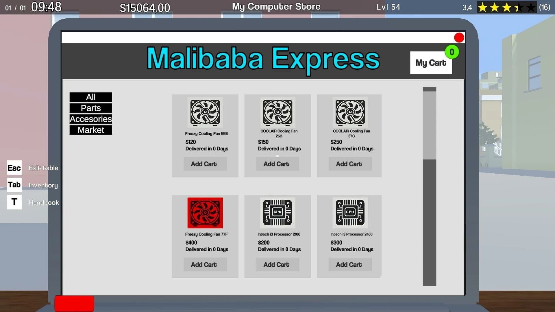 PC Store Simulator screenshot 3