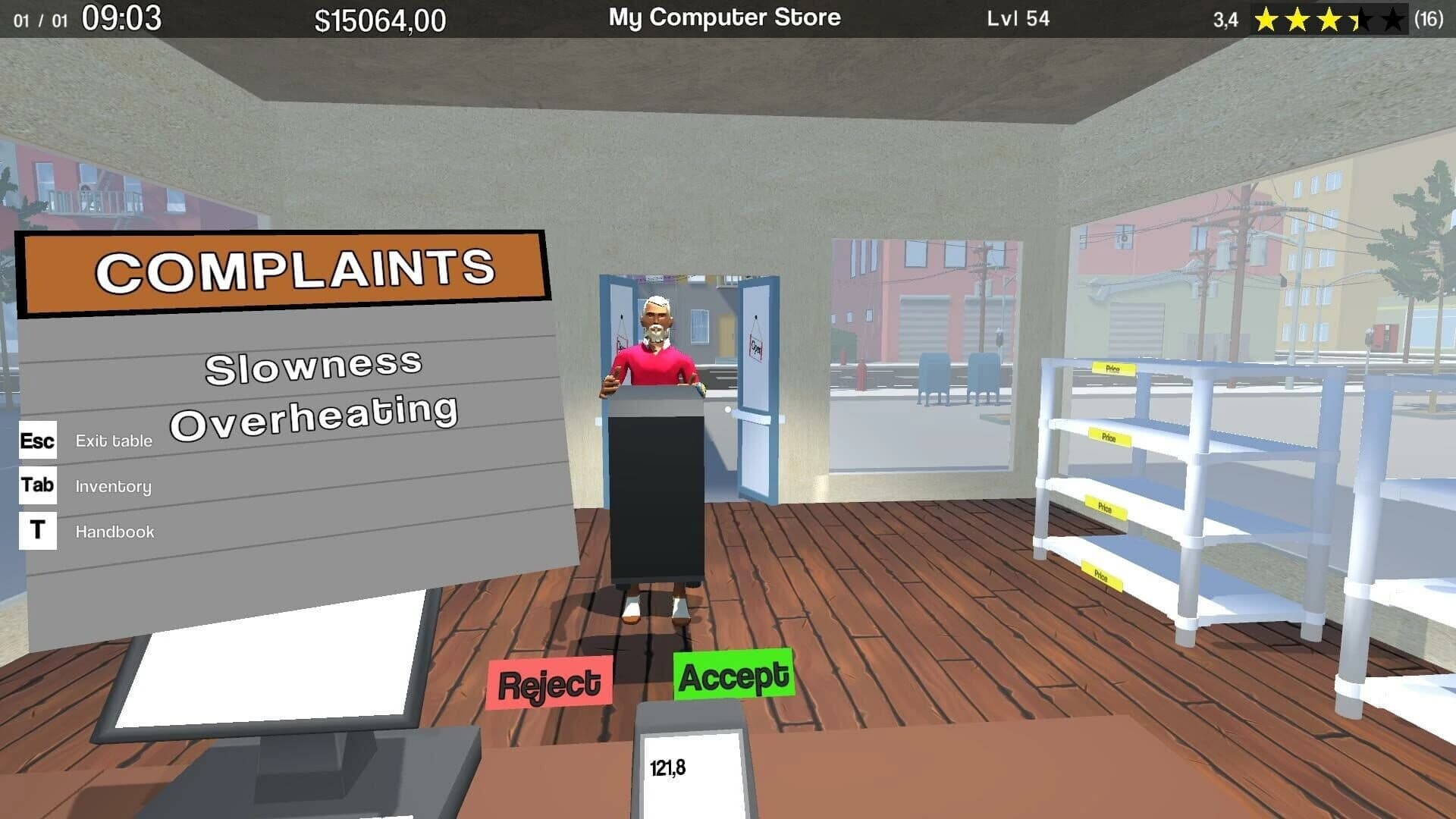 PC Store Simulator screenshot 1