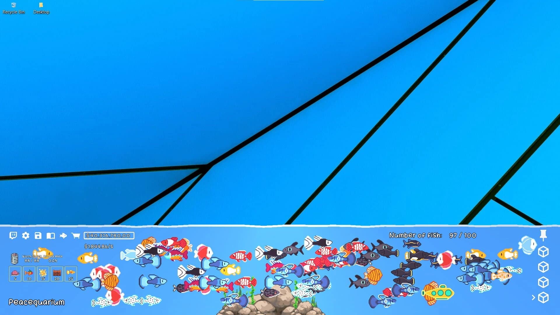 Peacequarium screenshot 4