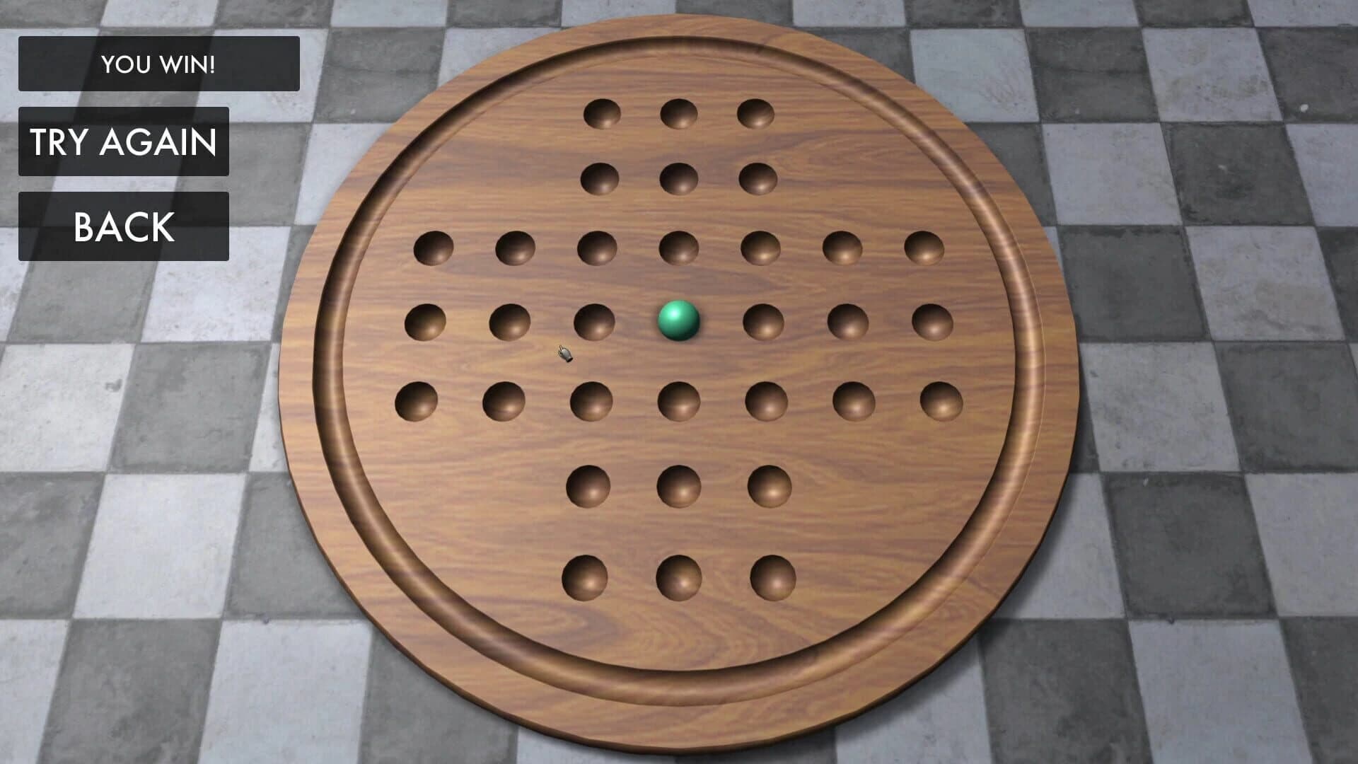 Peg Solitaire Pro screenshot 1