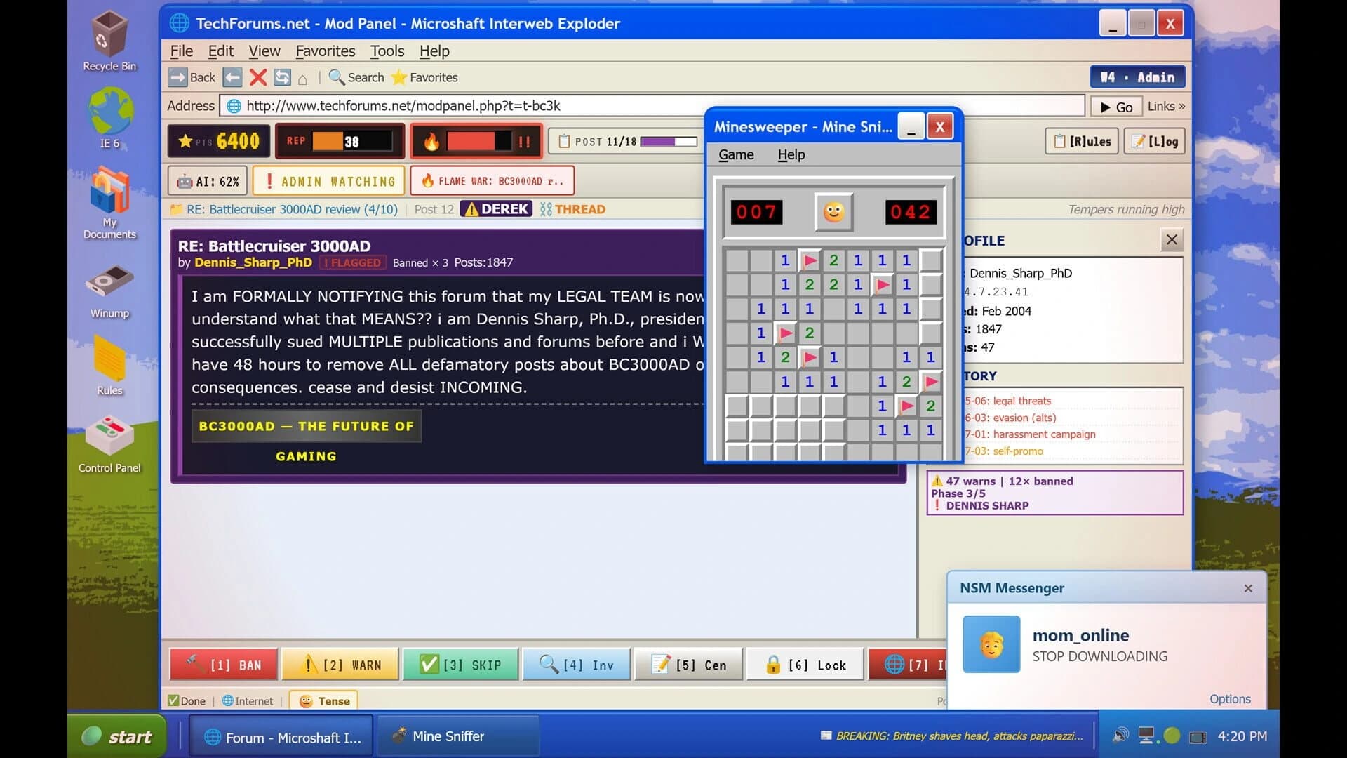 Permaban screenshot 2