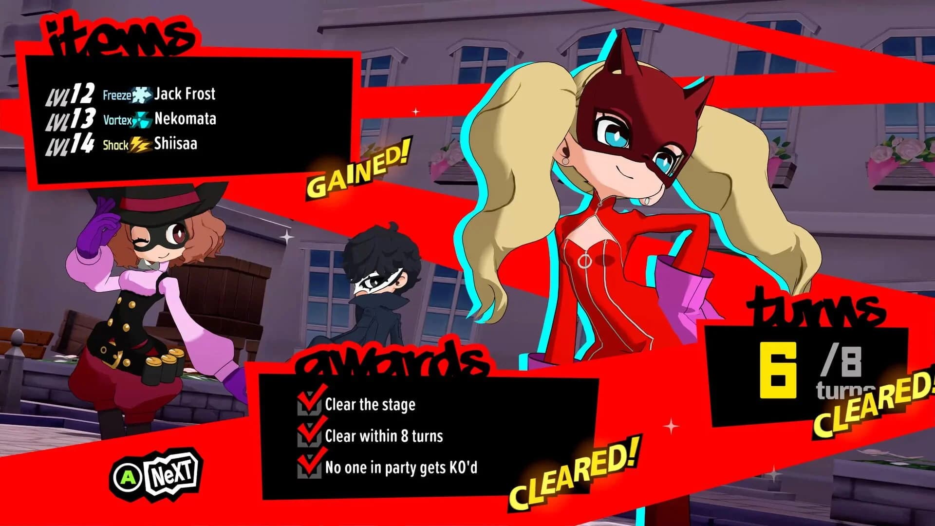 Persona 5 Tactica screenshot 1