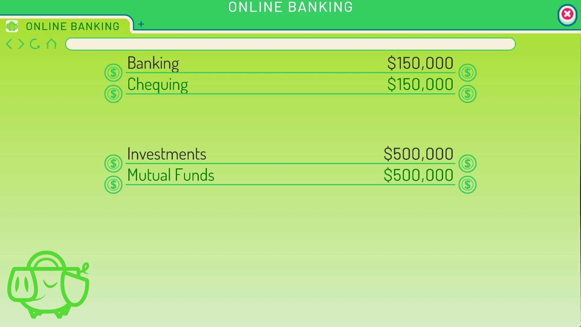 Personal Finance Simulator screenshot 2