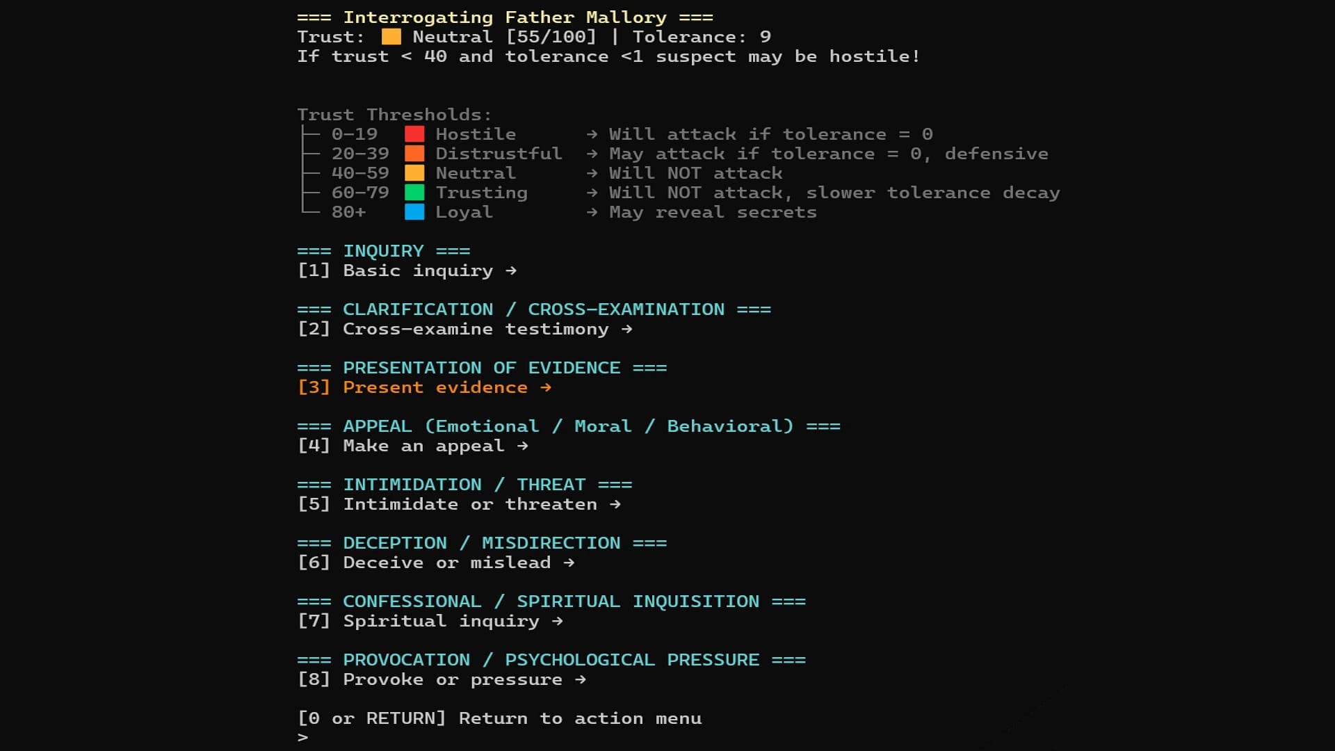 Persuasion RPG screenshot 3