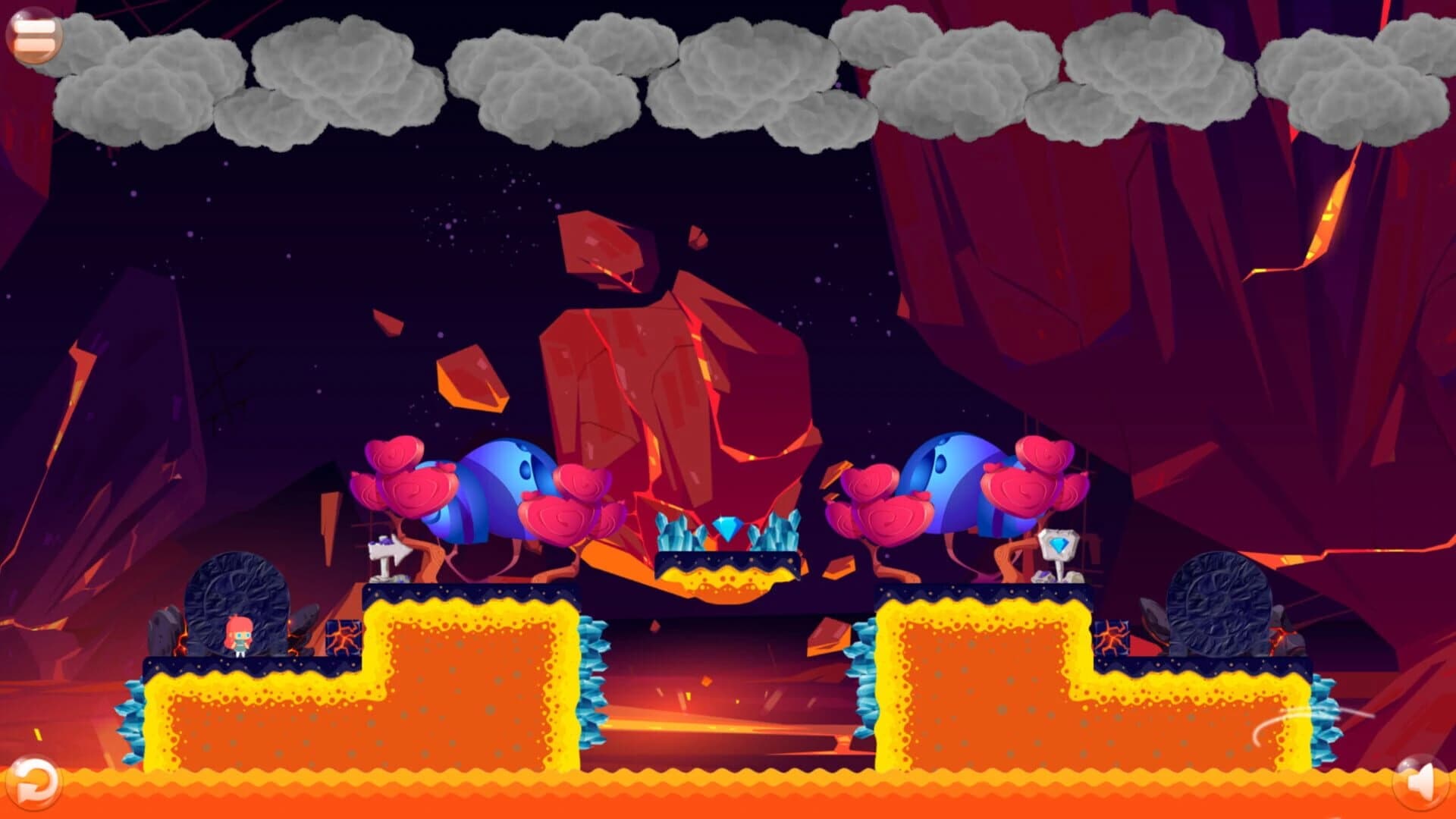 Petty's Adventure: Volcano screenshot 1