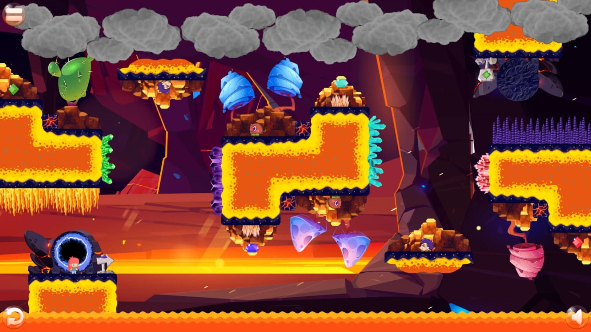 Petty's Adventure: Volcano screenshot 4