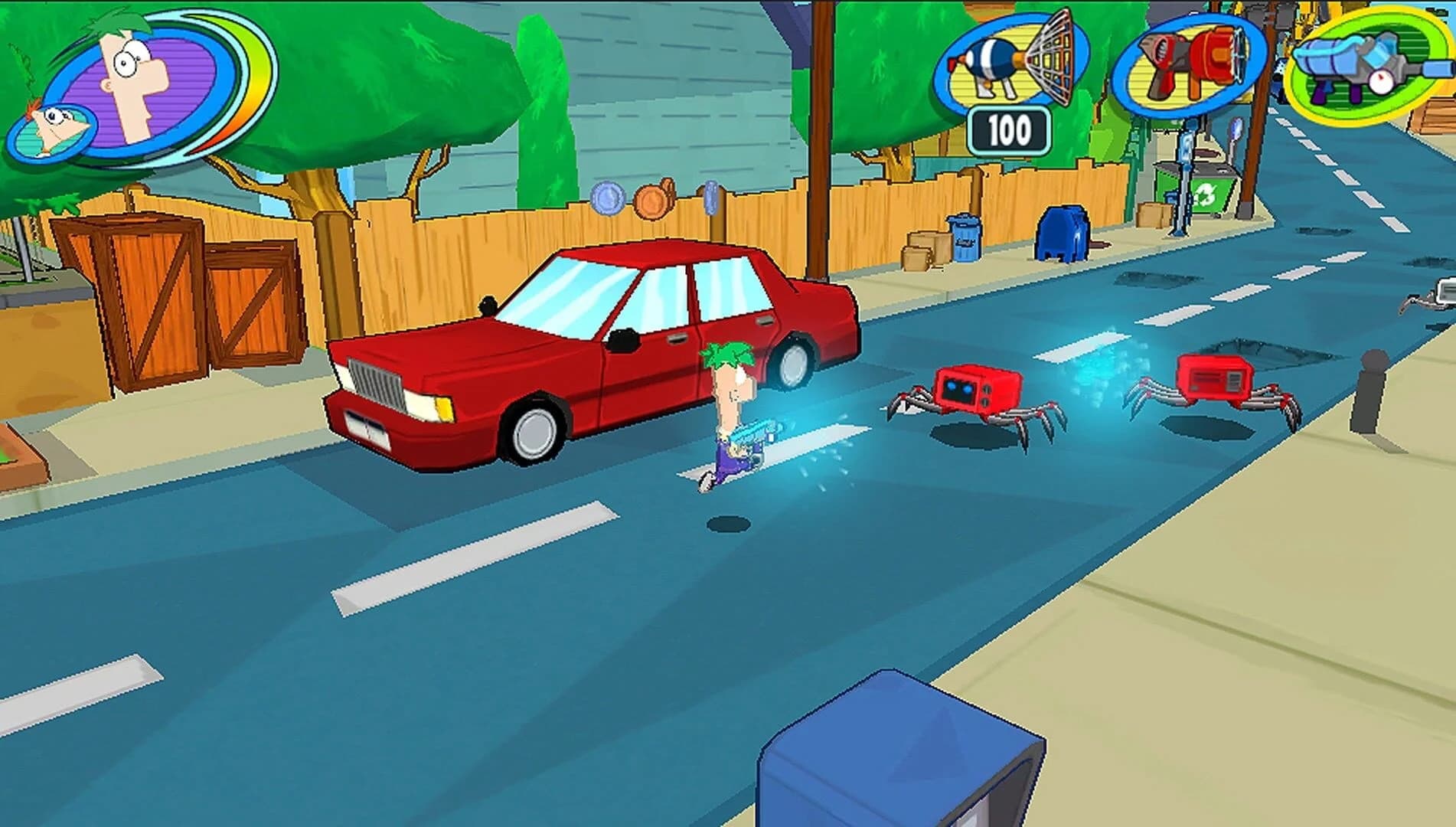 Phineas and Ferb: Day of Doofenshmirtz screenshot 2