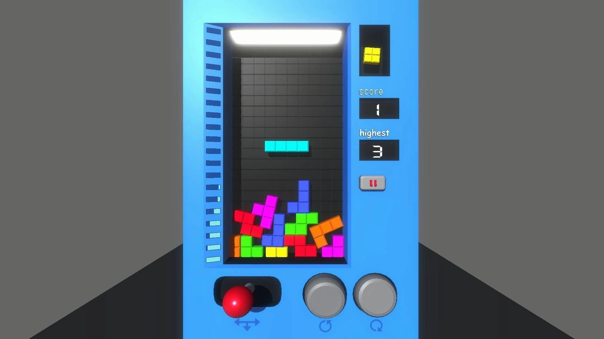 PhyTetris: Physics Tetris screenshot 1