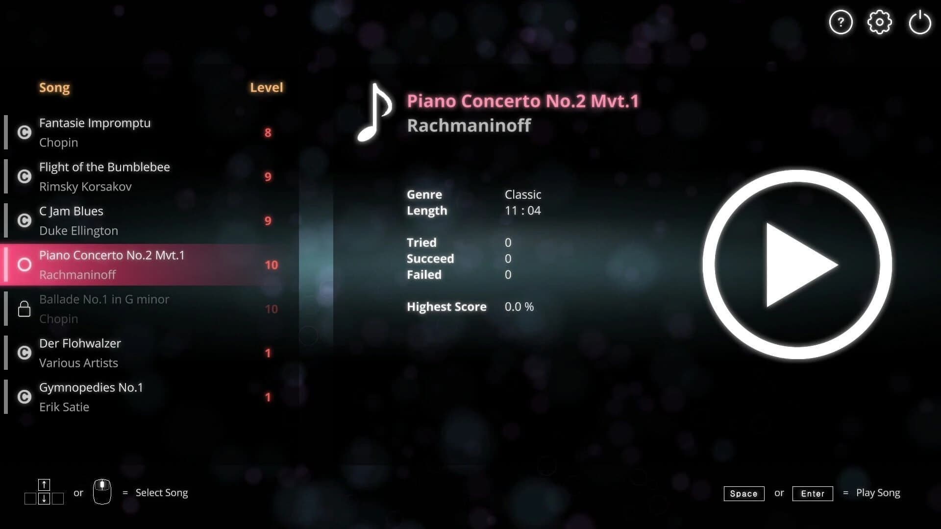 Pianistic screenshot 1