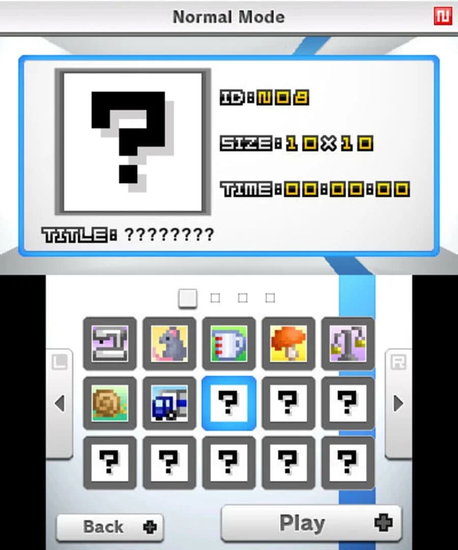 Picross e screenshot 1