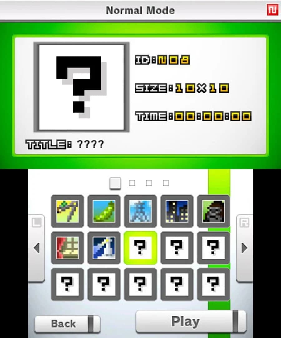 Picross e2 screenshot 3