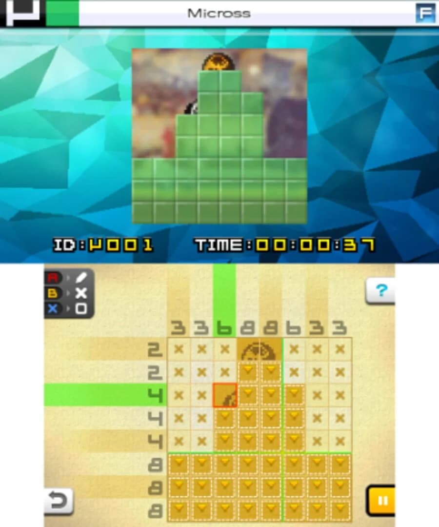 Picross e7 screenshot 1
