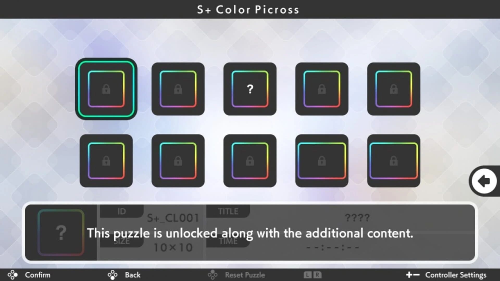 Picross S+ screenshot 5