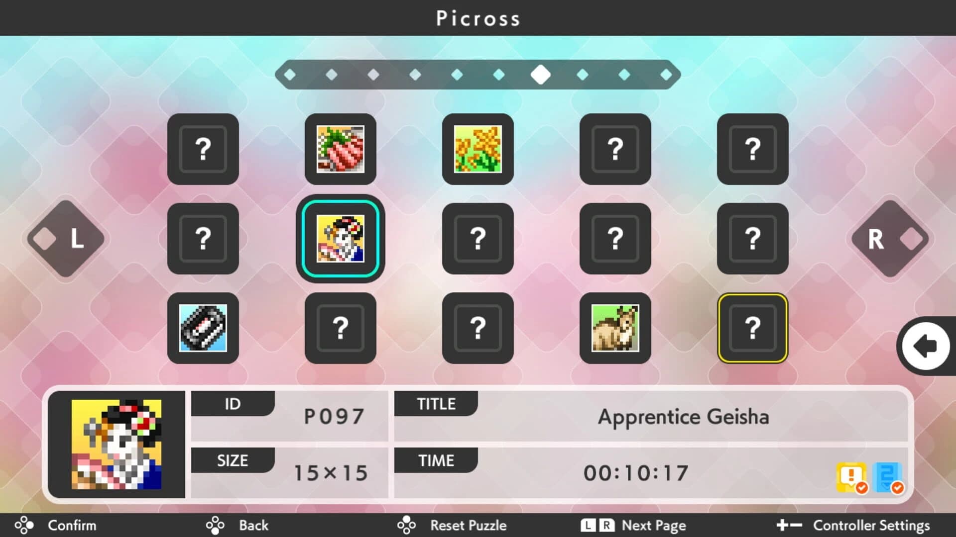 Picross S9 screenshot 3