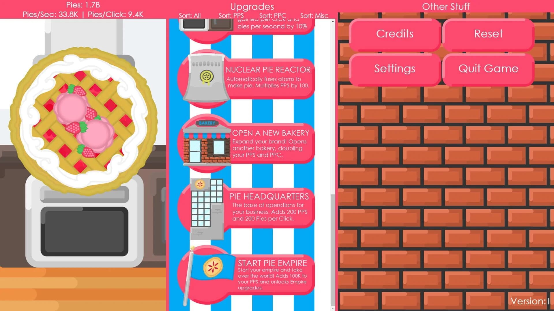 PieClicker screenshot 5