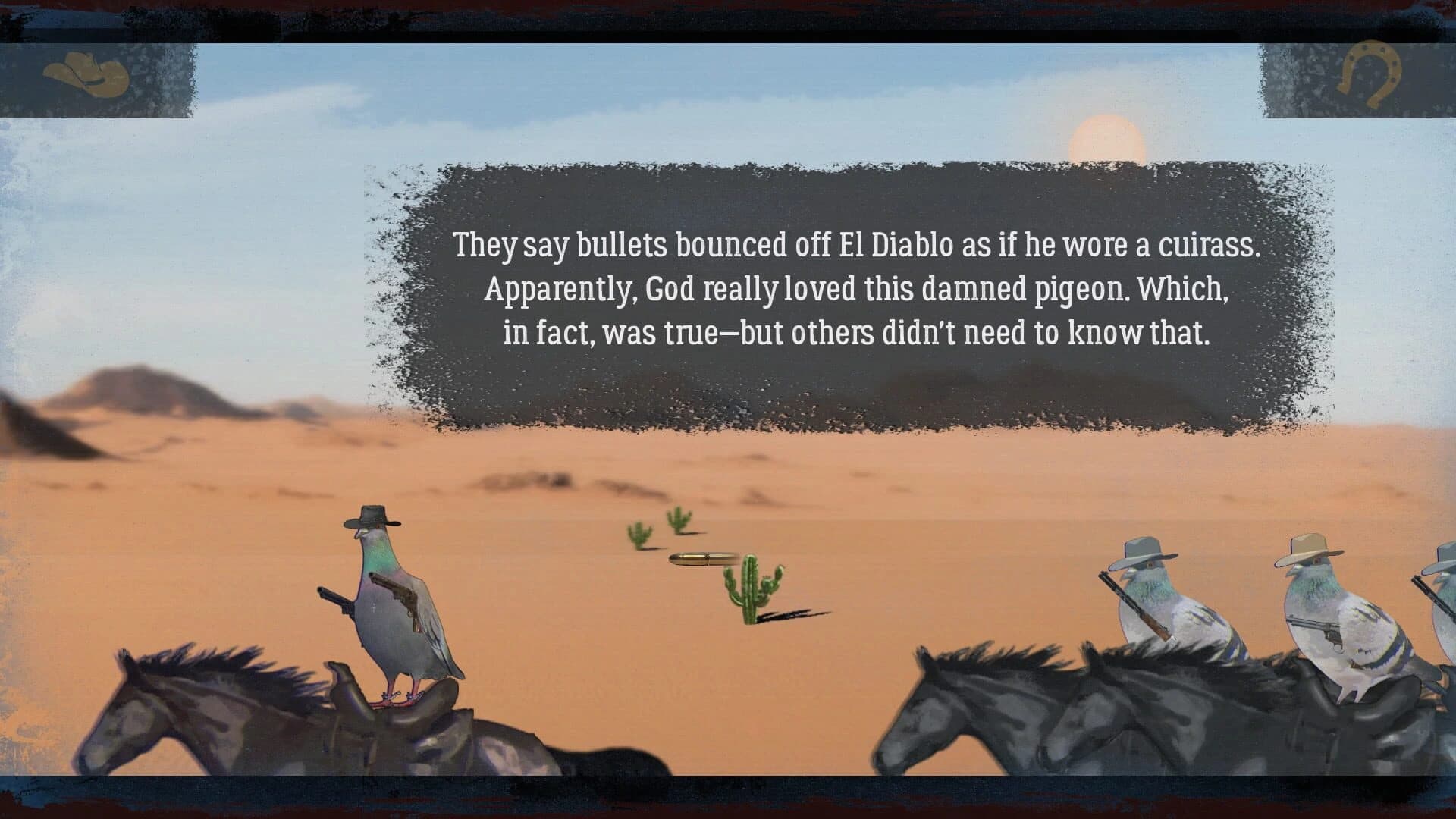 Pigeon West: Call of Gun. Isekai screenshot 2