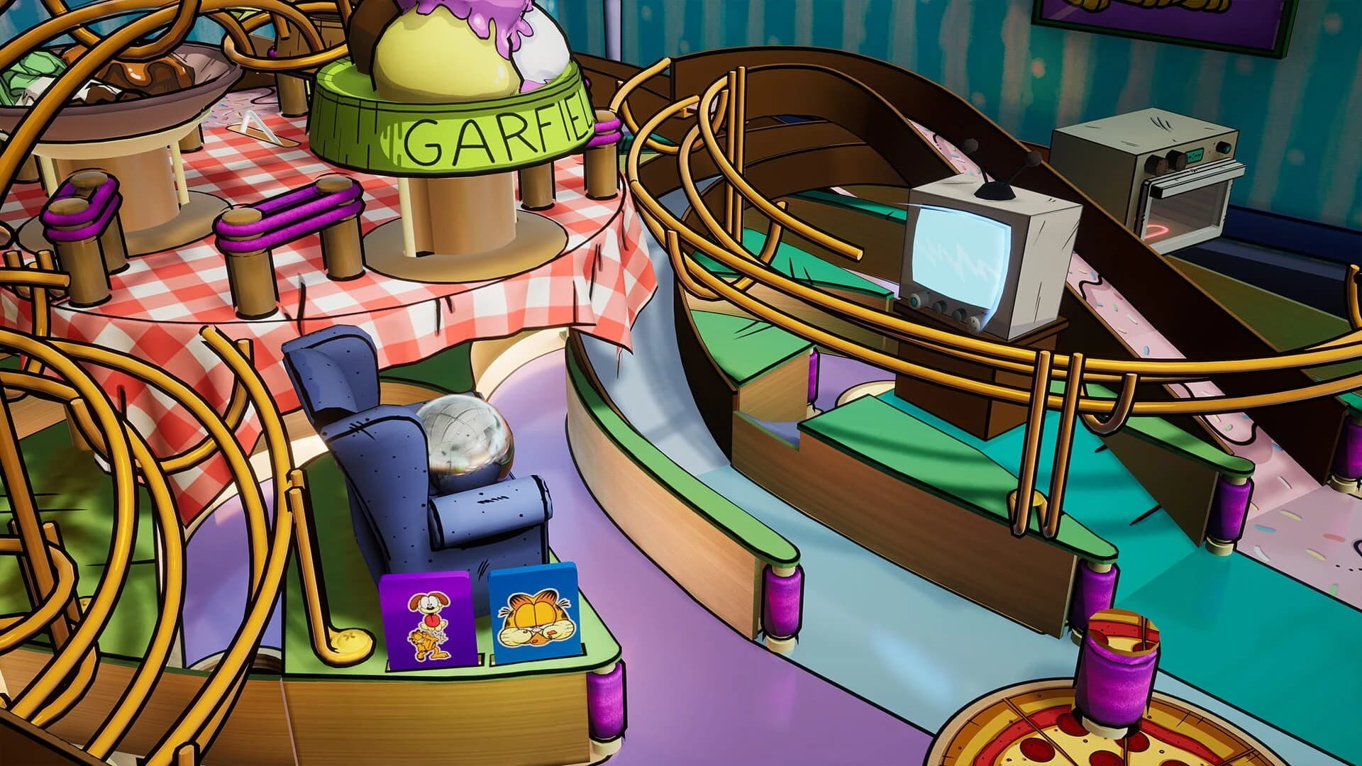 Pinball FX: Garfield Pinball screenshot 1