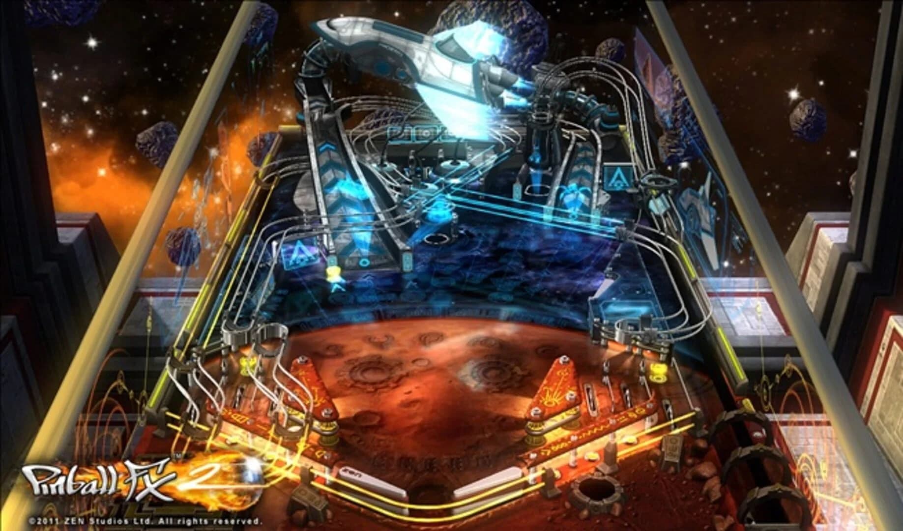 Pinball FX2: Mars Table screenshot 1