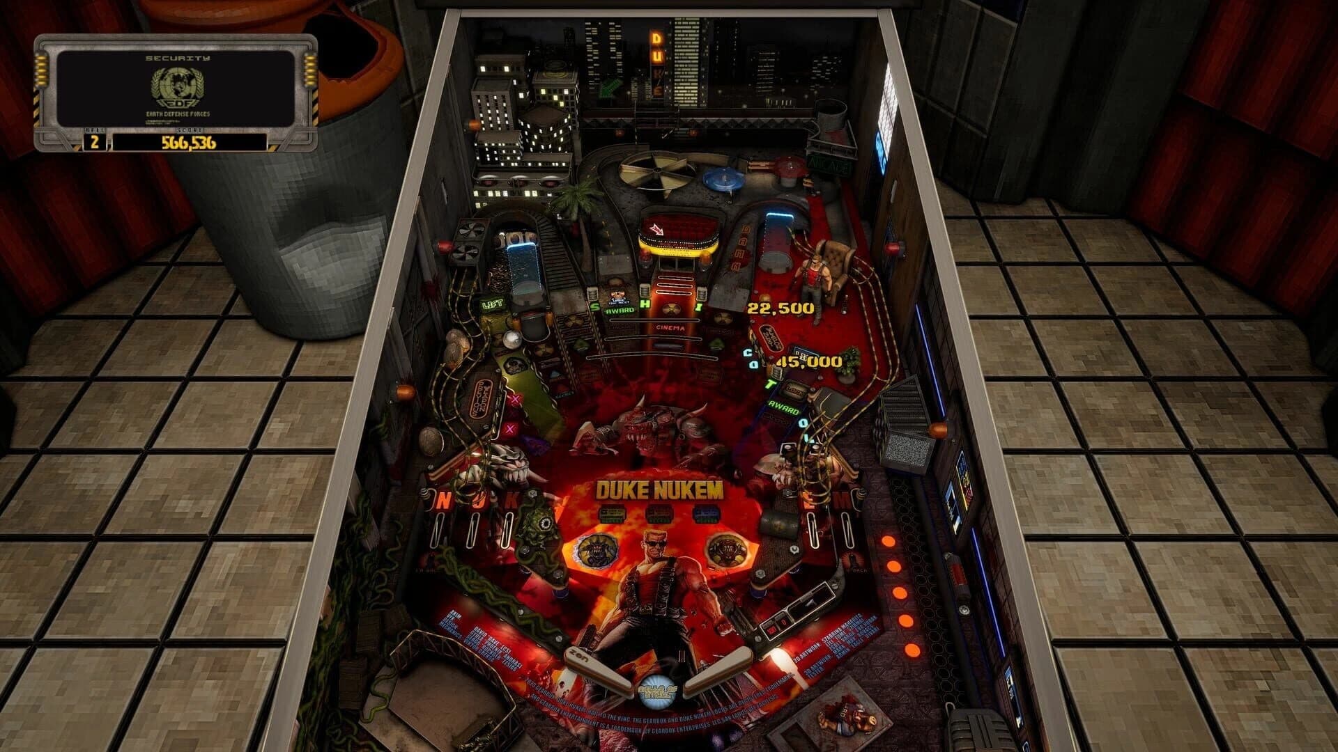Pinball M: Duke Nukem's Big Shot Pinball screenshot 2