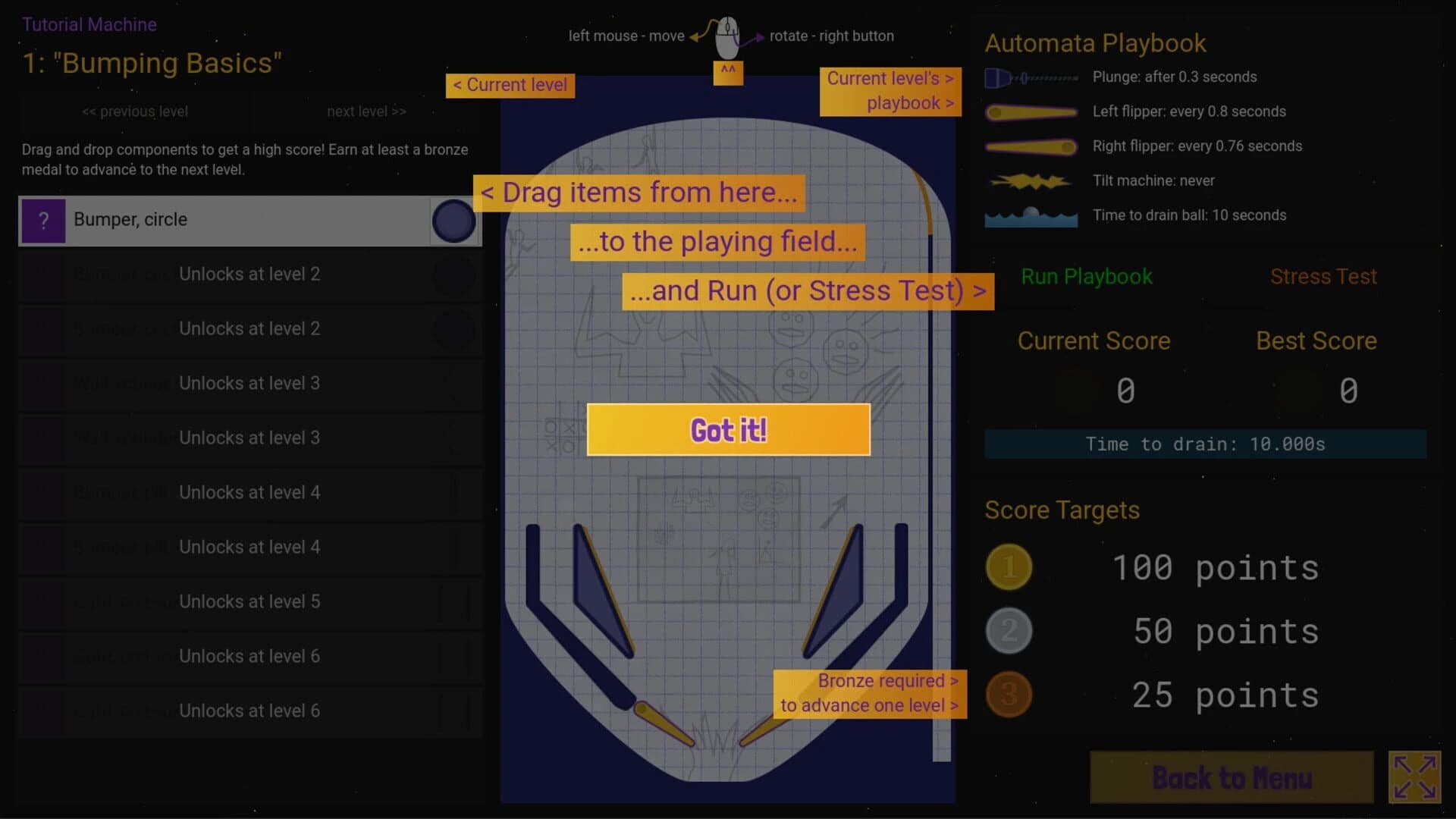 Pincrediball screenshot 1