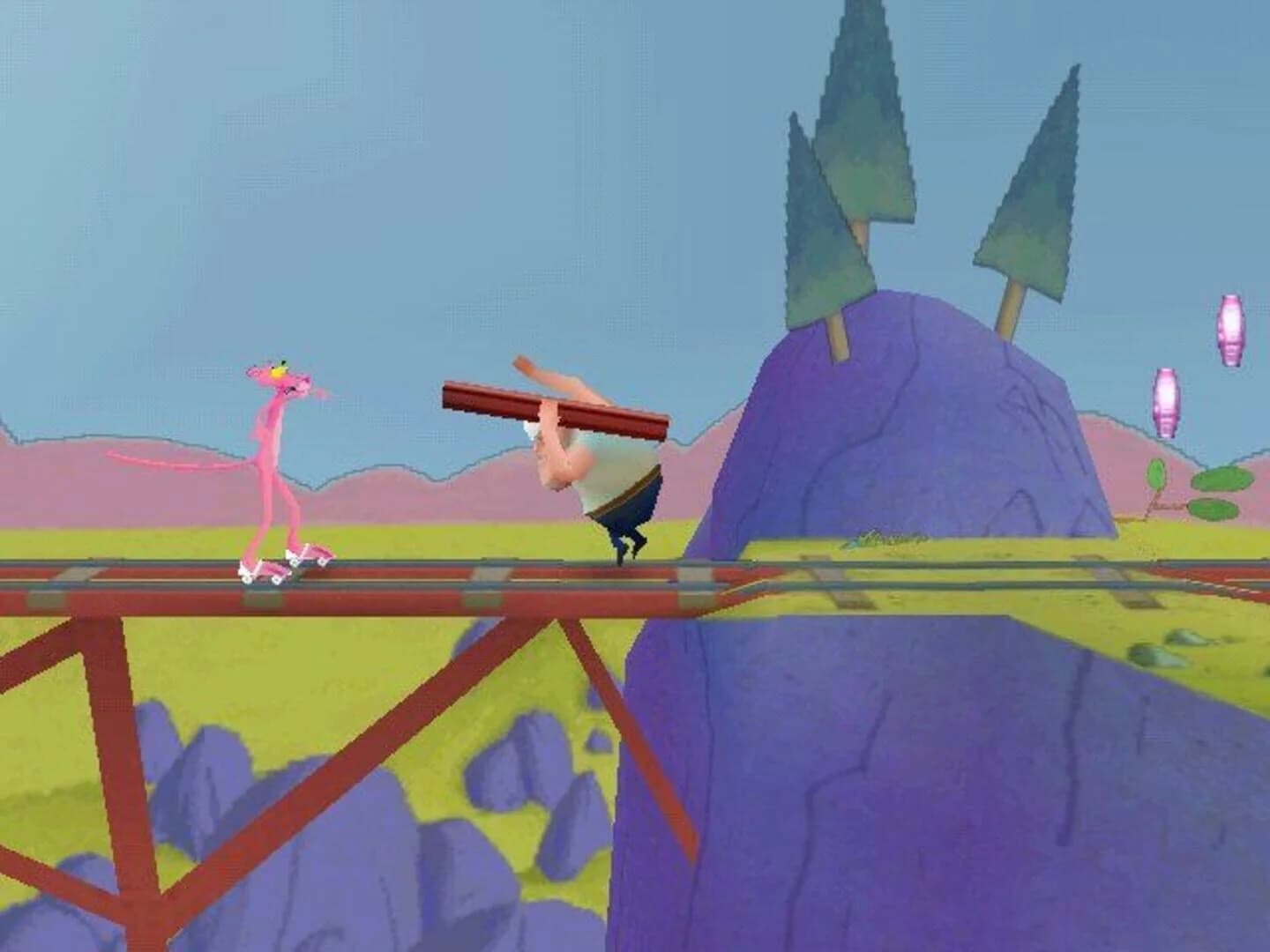 Pink Panther: Pinkadelic Pursuit screenshot 1