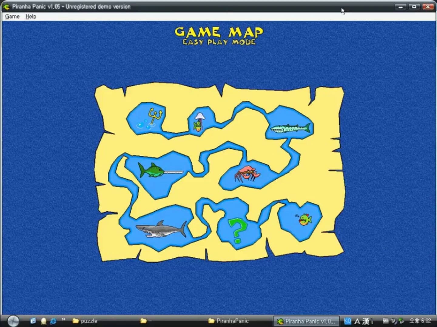 Piranha Panic screenshot 1