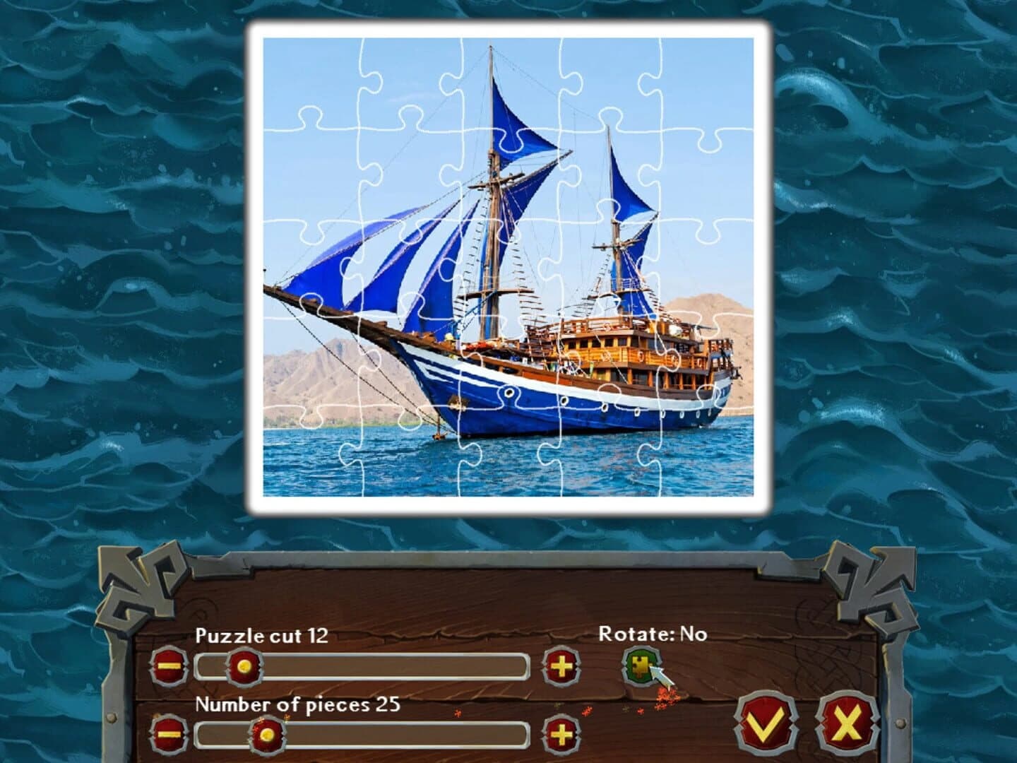 Pirate Jigsaw screenshot 3