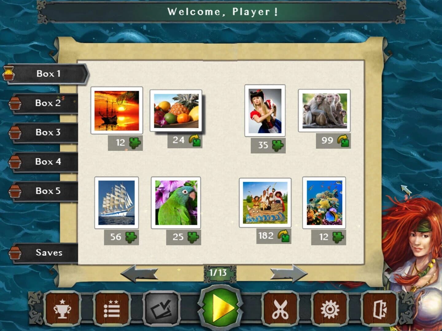 Pirate Jigsaw screenshot 5