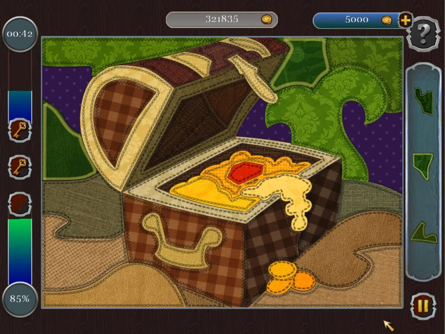 Pirate Mosaic Puzzle: Caribbean Treasures screenshot 3