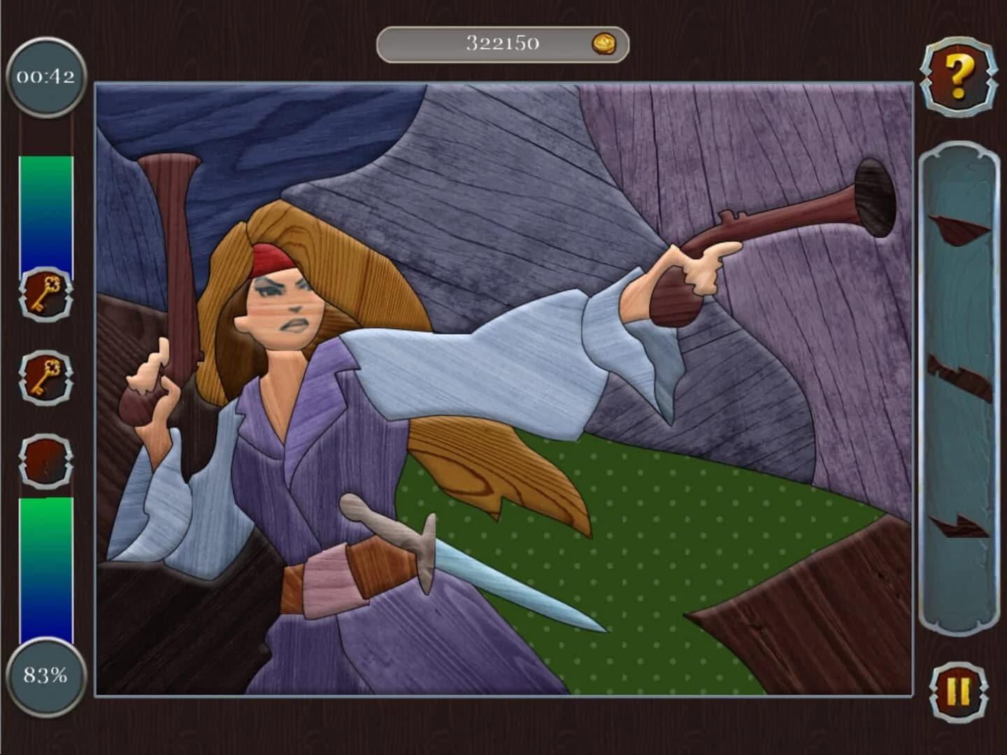 Pirate Mosaic Puzzle: Caribbean Treasures screenshot 4