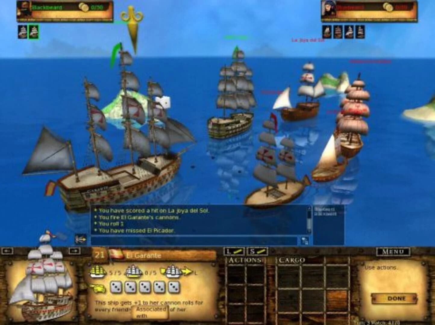 Pirates CSG Online screenshot 1