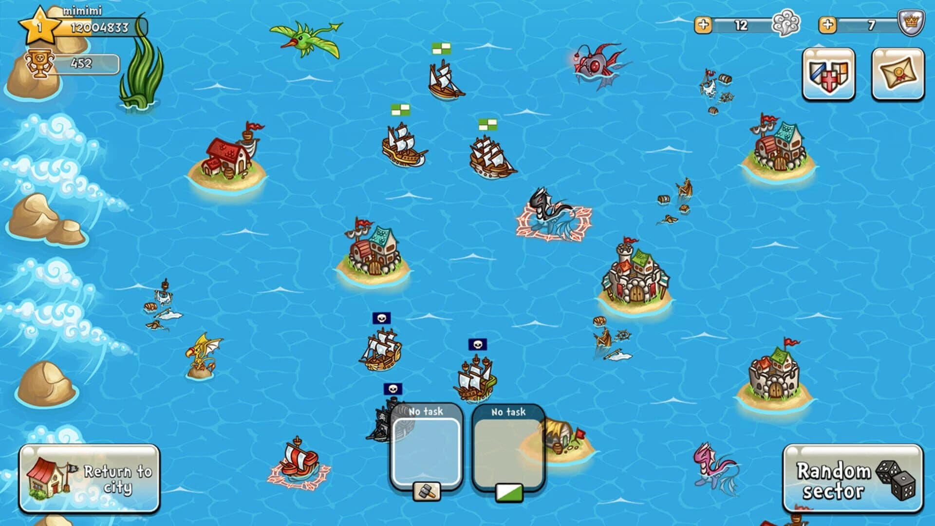 Pirates of Everseas screenshot 1