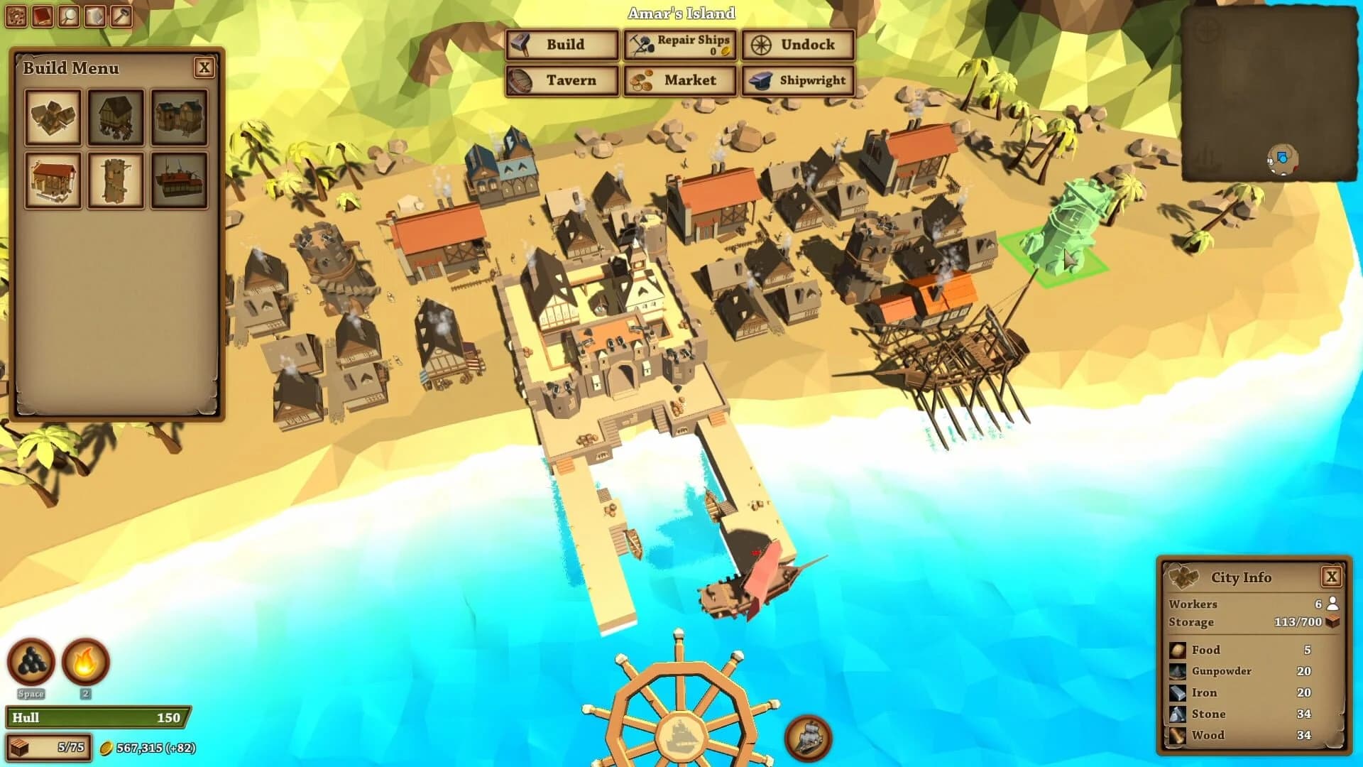 Pirates of the Polygon Sea screenshot 4
