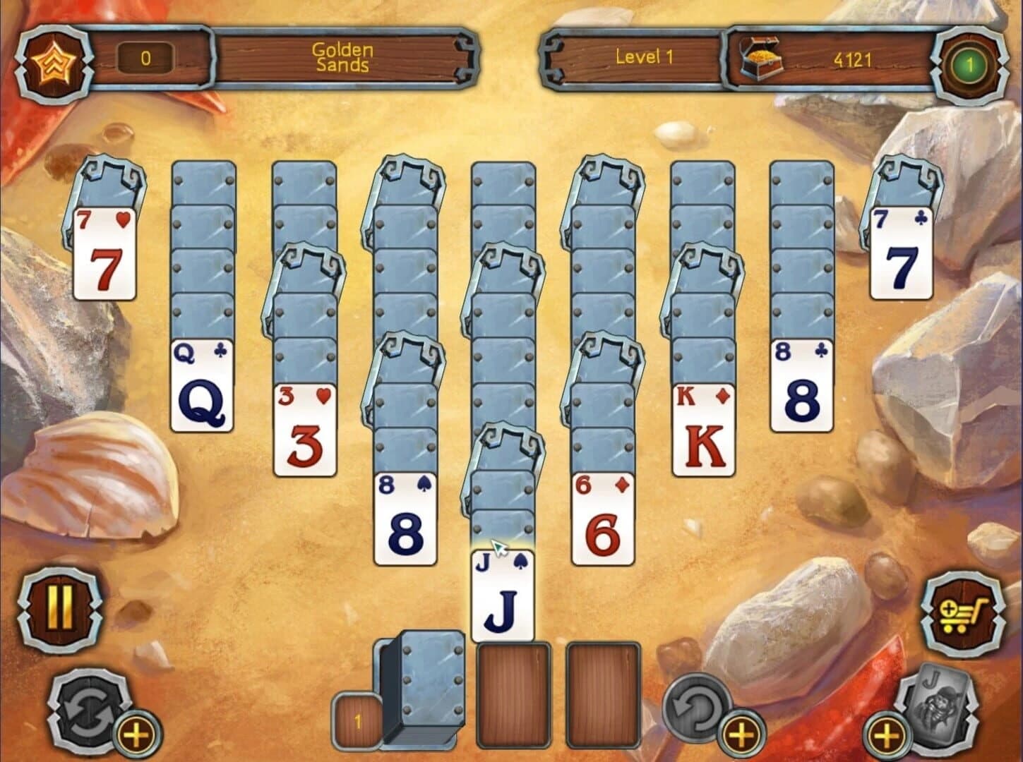 Pirate's Solitaire screenshot 1