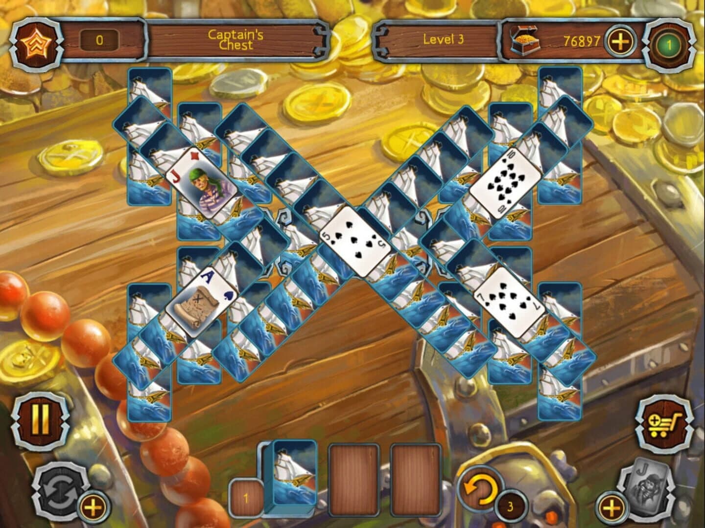 Pirate's Solitaire screenshot 4