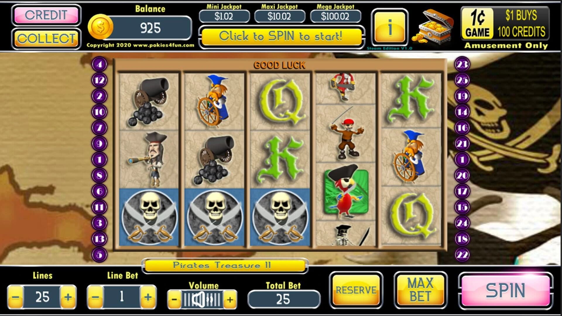 Pirates Treasure II screenshot 4