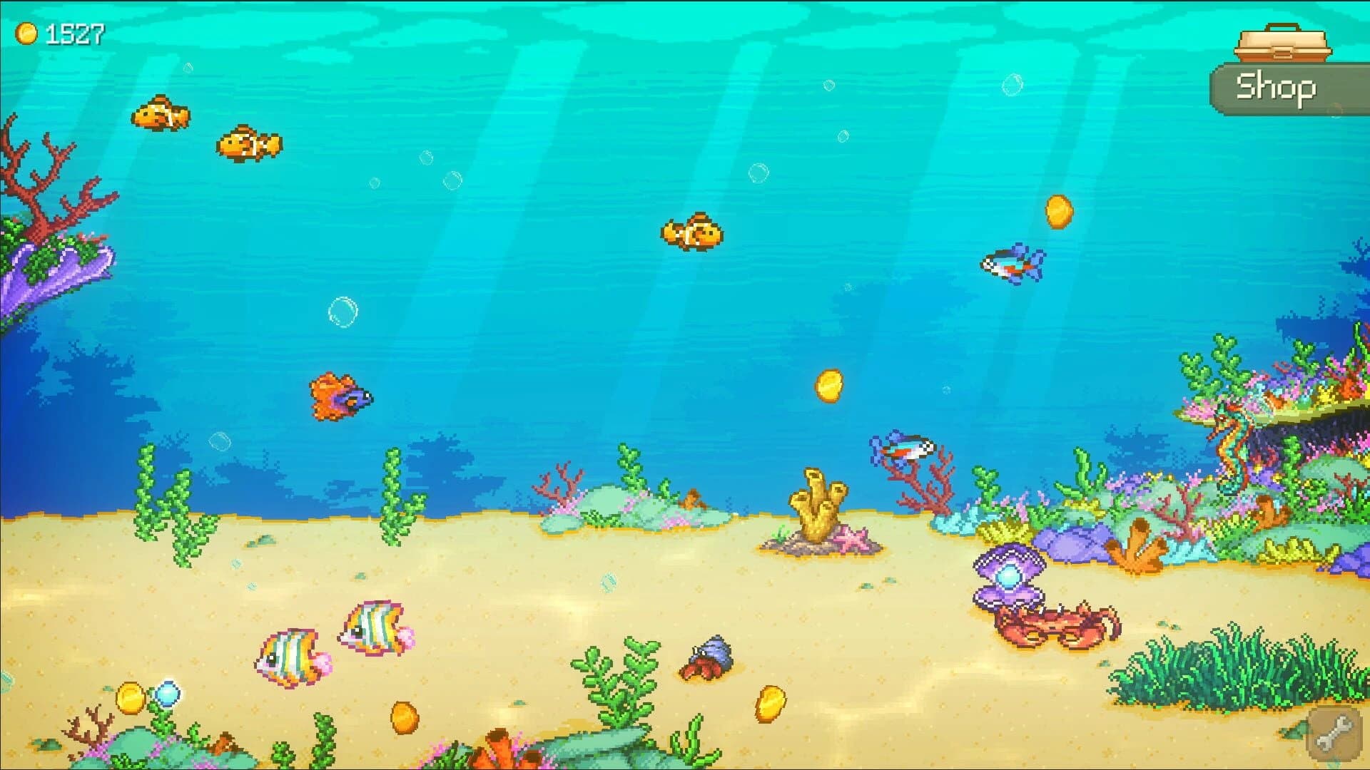 Pixel Aquarium screenshot 1