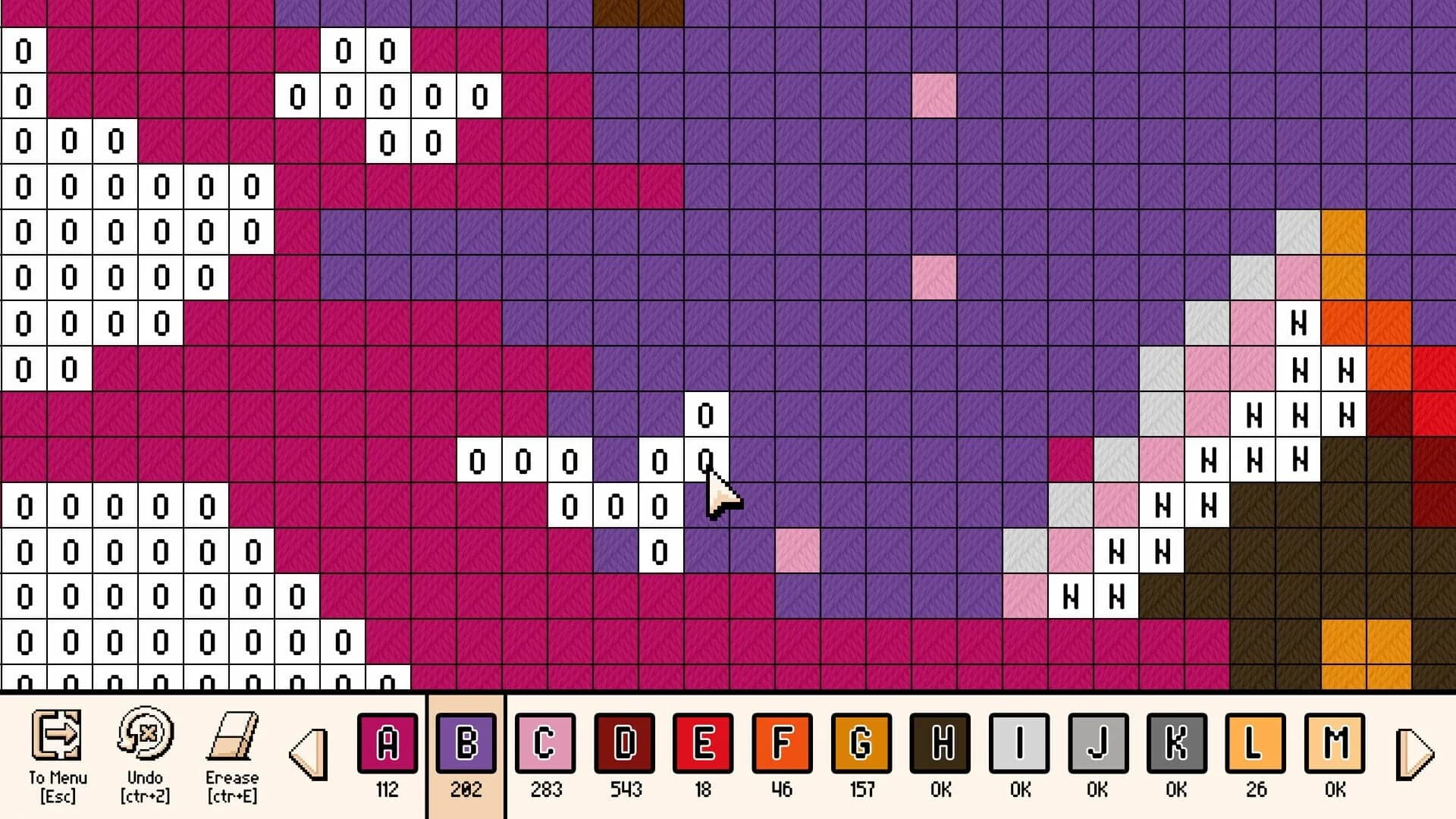 Pixel Cross Stitch: Color by Number screenshot 2