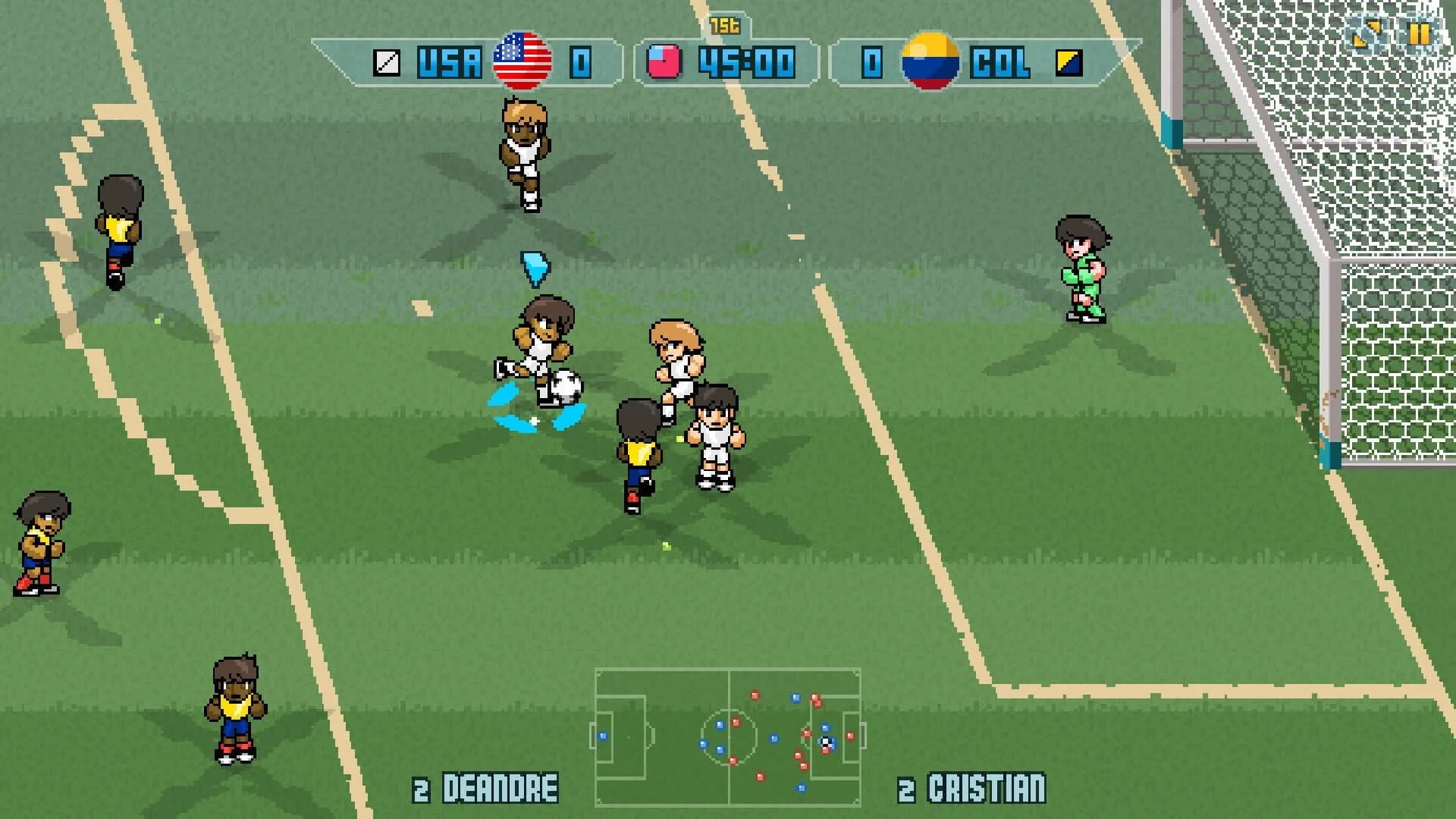 Pixel Cup Soccer 17 screenshot 3