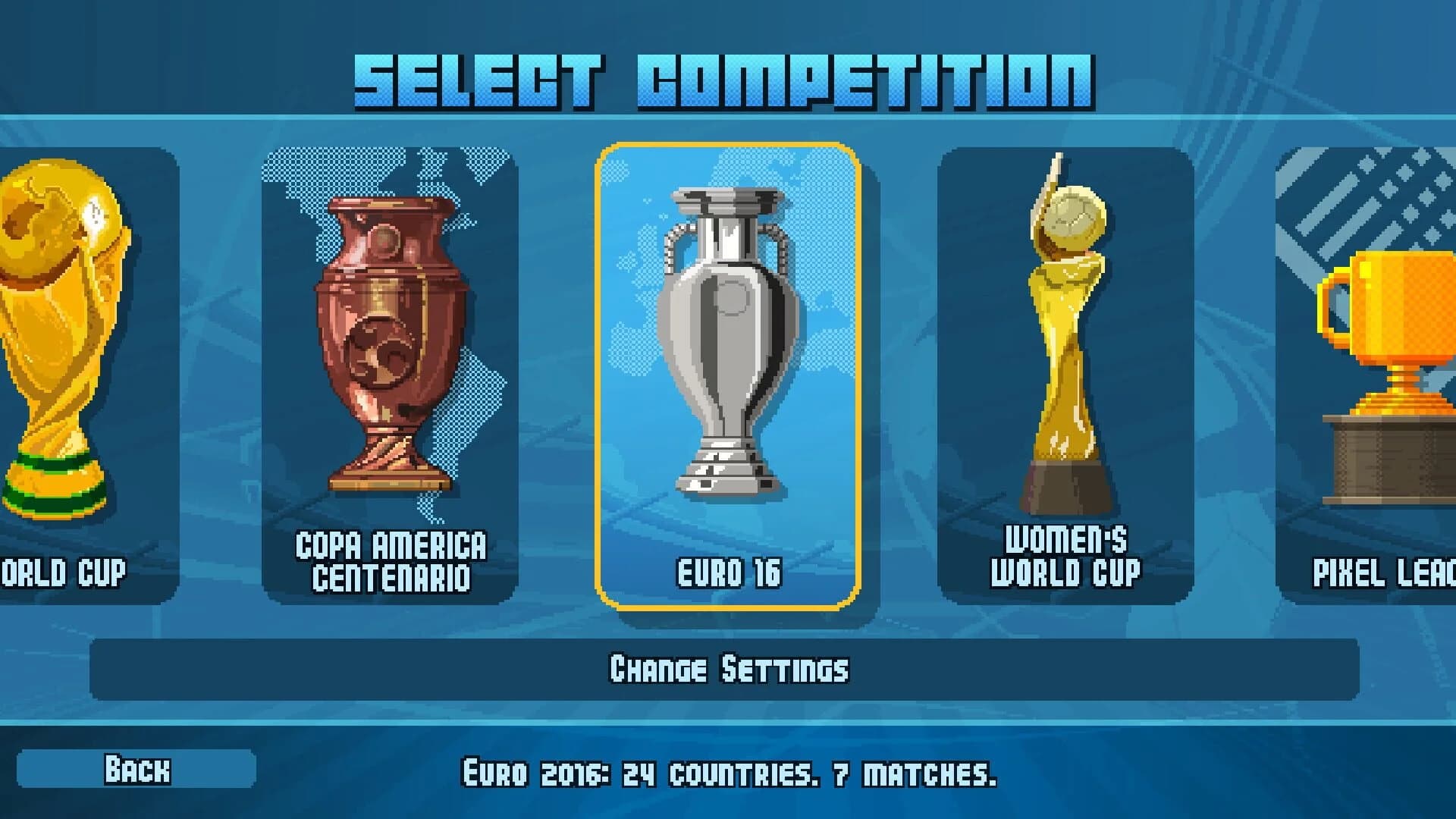 Pixel Cup Soccer 17 screenshot 2
