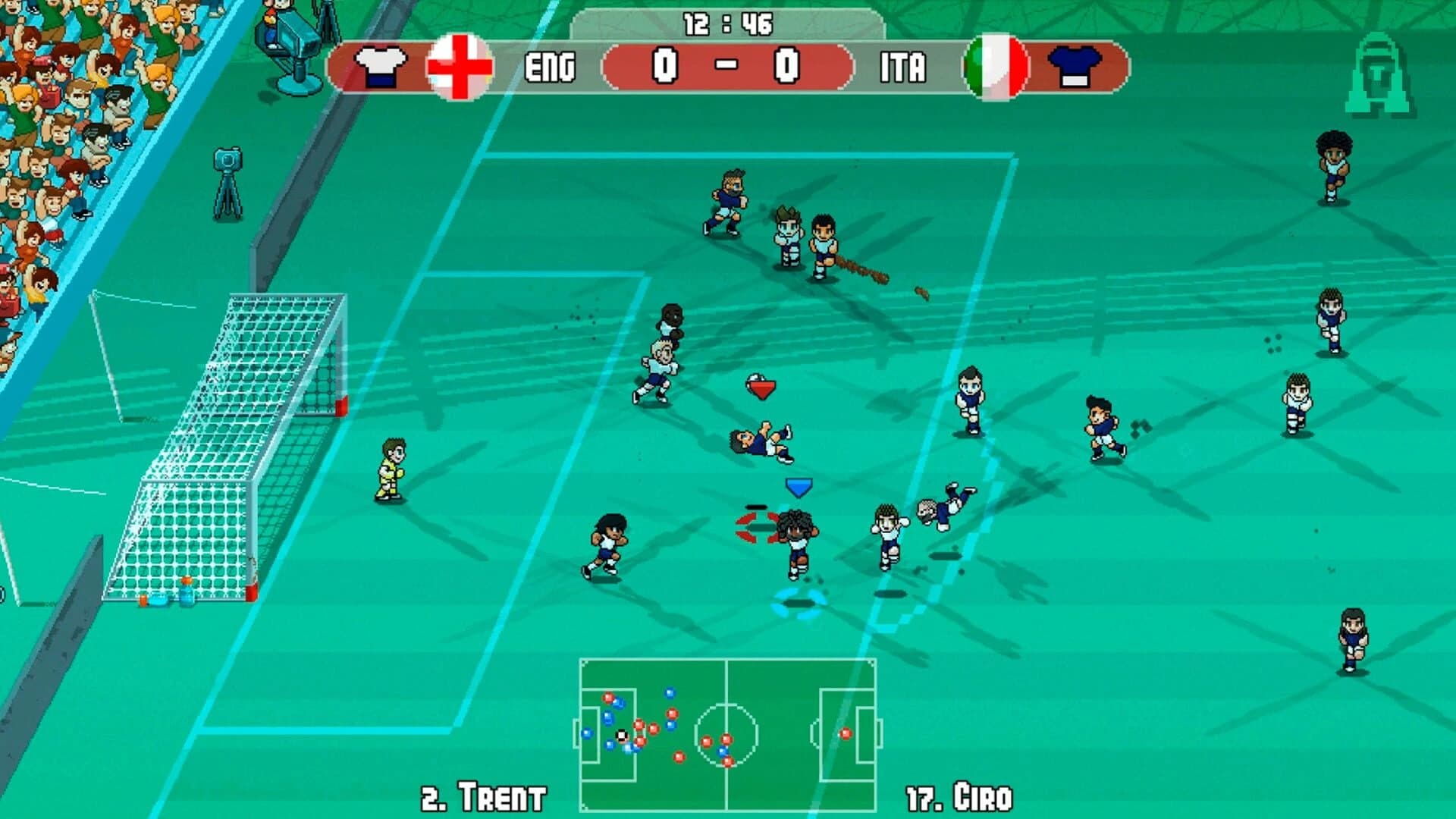 Pixel Cup Soccer: Ultimate Edition screenshot 2