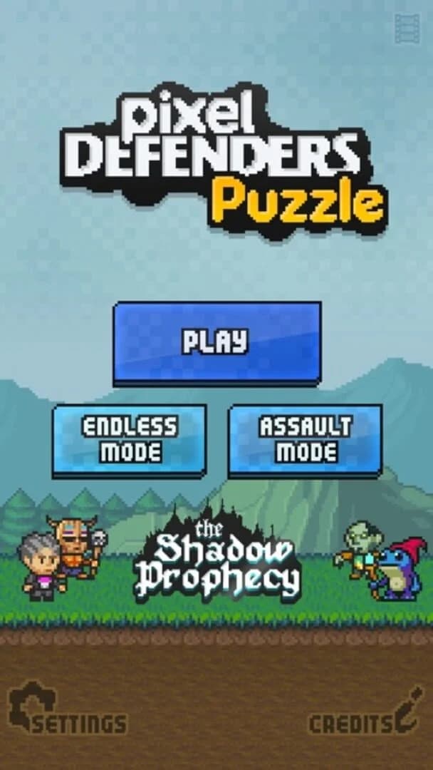 Pixel Defenders Puzzle screenshot 1
